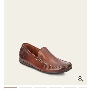 Frye and Co Men's Brown Leather Loafers